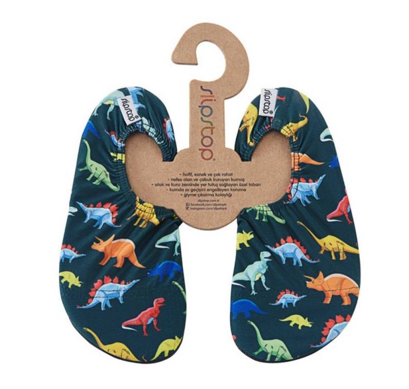 Slipstop Slipstop Dino Rutschfeste Kinder Schuhe mit LSF 50+ Schwimmen Wasserschuhe Wasserschuh von Slipstop