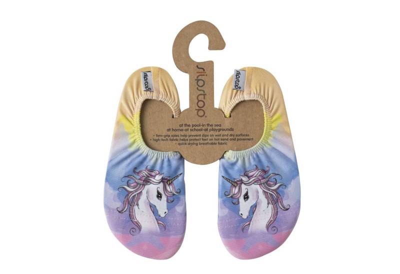 Slipstop Slipstop Royal Einhorn Rutschfeste Mädchen Badeschuhe LSF 50+ Schwimmen Hausschuh von Slipstop