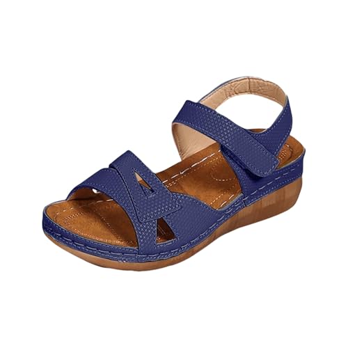 Sllowwa Damen-Sandalen, Größe 37, 38, 39, 40, Damen-Sandalen, Keilabsatz, römische breite Passform, Wandersandalen, Sommer, lässig, Strandschuhe, Komfort, Urlaub, offene Schuhe mit Knöchelriemen, 2025 Sllowwa Damen-Sandalen, Größe 37, 38, 39, 40, Damen-Sandalen, Keilabsatz, römische breite Passform, Wandersandalen, Sommer, lässig, Strandschuhe, Komfort, Urlaub, offene Schuhe mit Knöchelriemen, 2025 von Sllowwa