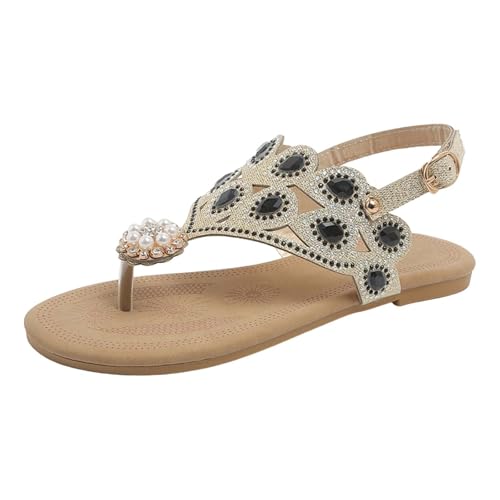 Sllowwa Damen-Sandalen und Slides für Damen, lässig, flach, römische Wanderschuhe, Sommer, Damen, breite Passform, orthopädische Sandalen, leichte Schnalle, Clip, Zehen, Strandkeile, Schuhe für Damen Sllowwa Damen-Sandalen und Slides für Damen, lässig, flach, römische Wanderschuhe, Sommer, Damen, breite Passform, orthopädische Sandalen, leichte Schnalle, Clip, Zehen, Strandkeile, Schuhe für Damen von Sllowwa