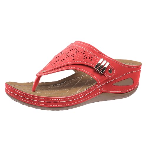 Sllowwa Damenschuhe, atmungsaktive Netz-Sport-Sandalen mit rutschfester Sohle, dicke Flip-Flops, Keilabsätze, orthopädische Wanderschuhe, Absatz-Hausschuhe, breite Passform, Sandalen für Damen, Größe Sllowwa Damenschuhe, atmungsaktive Netz-Sport-Sandalen mit rutschfester Sohle, dicke Flip-Flops, Keilabsätze, orthopädische Wanderschuhe, Absatz-Hausschuhe, breite Passform, Sandalen für Damen, Größe von Sllowwa