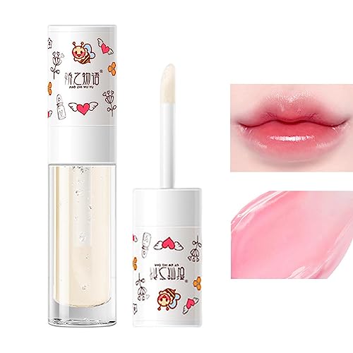 Feuchtigkeitsspendender Lipgloss - Feuchtigkeitsspendende Lippenpflegeprodukte | Langanhaltende Lippenpflegeprodukte, Crystal Jelly Lip Gloss, Jelly Lip Oil von Sloane