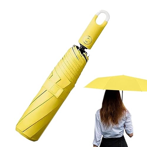 Kompakter Automatikschirm - Winddichter Reiseschirm mit Schnalle | Winddichter, belüfteter Reiseschirm mit automatischer Öffnungs- und Schließfunktion, kompakter Regenschirm von Sloane