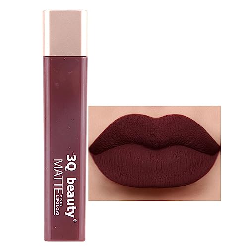 Matter Lippenstift | Samtiger, langanhaltender Lippenstift | Lippen-Make-up-Geschenk, weiche, matte Lippencreme, pigmentierter Lippenstift-Gloss, lippenfülleres Make-up für Mädchen und Frauen von Sloane