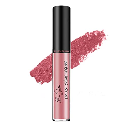 Samtmatter Lippenstift | Langanhaltender, flüssiger Matt-Lippenstift mit Antihaftbeschichtung,Lip Stick Stain Packs Matte für Frauen mit dunkler Haut, Red Mat Original 24 H von Sloane