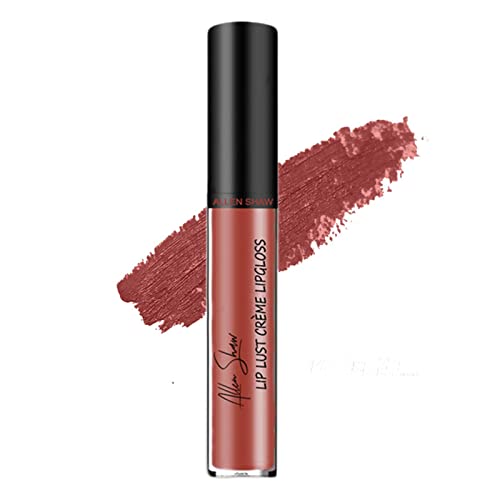 Velvet Lipgloss | Antihaft-mattes, flüssiges, langanhaltendes Lippenstift-Make-up-Set - Lip Plumper Make-up-Set, wasserdichtes Samt-Lipgloss-Set für Mädchen und Frauen von Sloane