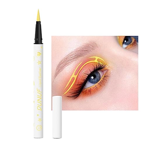 Wasserfester Eyeliner-Stift,Lidschattenstift Langlebiger Augenstift | Lidschattenstift, farbiger Eyeliner-Stift, rutschfest, ganztägig, wischfest, Augenstift, Augen- und Lippenkonturenstift für von Sloane