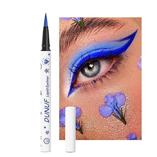 Wasserfester Eyeliner-Stift - Wasserfester Eyeliner - Glatte Farbe Flüssiger Eyeliner Langlebiger Augenstift Augen-Make-up Flüssiger Eyeliner Lidschattenstift Eyeliner Für den perfekten Cat Eye von Sloane