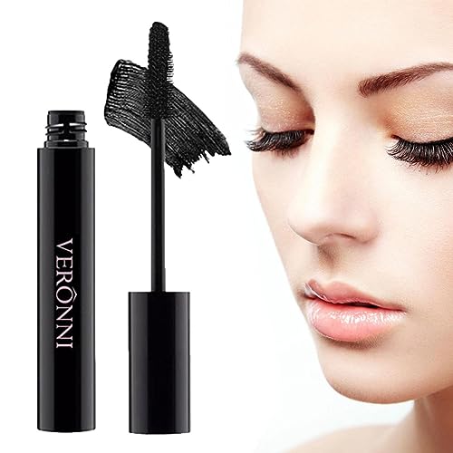 Wischfeste Mascara,4D Silk Fiber Long Lash Cosmetic, Mascara für empfindliche Augen - Kosmetik-Mascara für empfindliche Augen für Frauen von Sloane