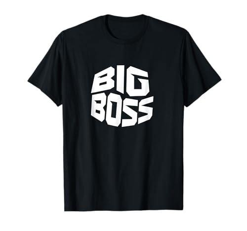 Big Boss T-Shirt von Slogans and Tokens