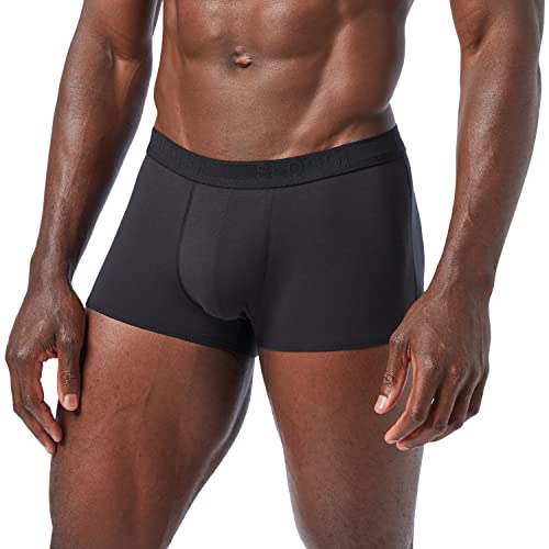 sloggi men Herren EverNew Hipster Retroshorts, Black, 4 von Sloggi