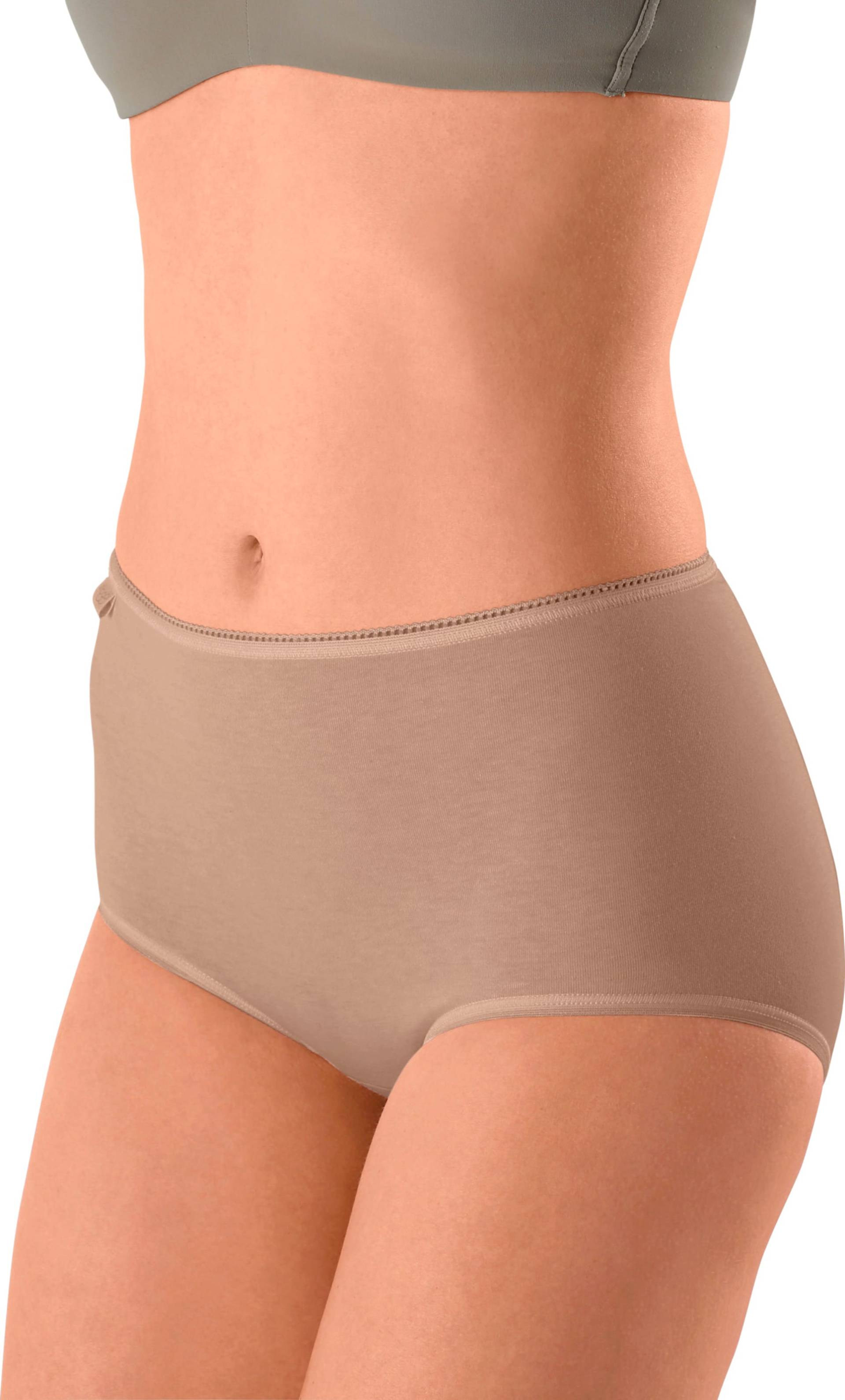 Sieh an! Damen Taillenslip beige von Sloggi