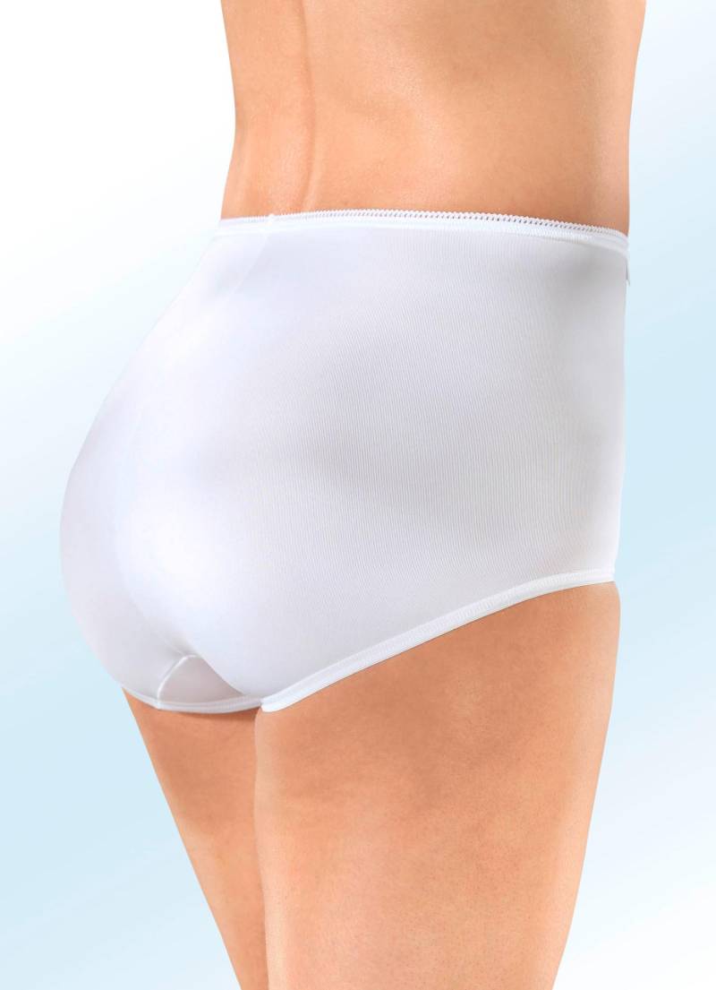 Sloggi 24/7 Dreierpack Slips mit flachen Abschlüssen, Weiss, Größe 52 von Sloggi