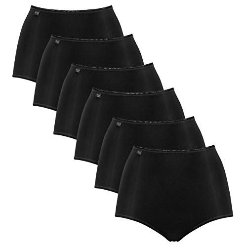 Sloggi - 24/7 Microfibre - Maxi Slip - 6er-Spar-Pack (50 Schwarz) von Sloggi