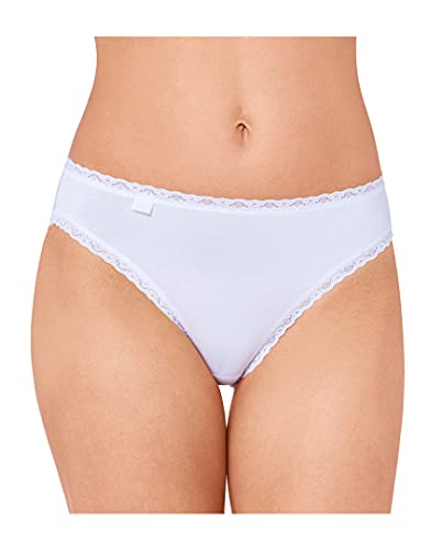 Sloggi 24|7 Cotton Lace Tai Slips 6er Pack White 40 von Sloggi