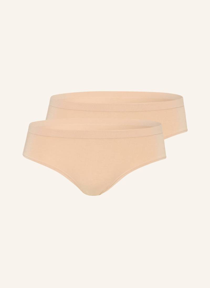 Sloggi 2er-Pack Panties Go Sense beige von Sloggi