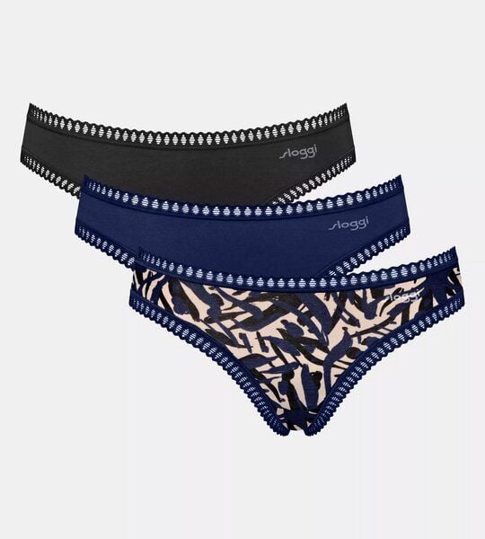 Sloggi 3er Pack GO Crush Mini-Slip Bio-Baumwolle Sloggi 3er Pack GO Crush Mini-Slip Bio-Baumwolle von Sloggi