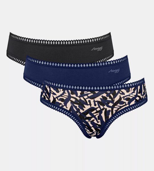 Sloggi 3er Pack GO Crush Hipster Slip Bio-Baumwolle von Sloggi