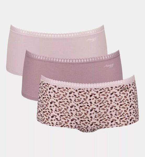 Sloggi 3er Pack Shorts GO Crush Bio-Baumwolle von Sloggi