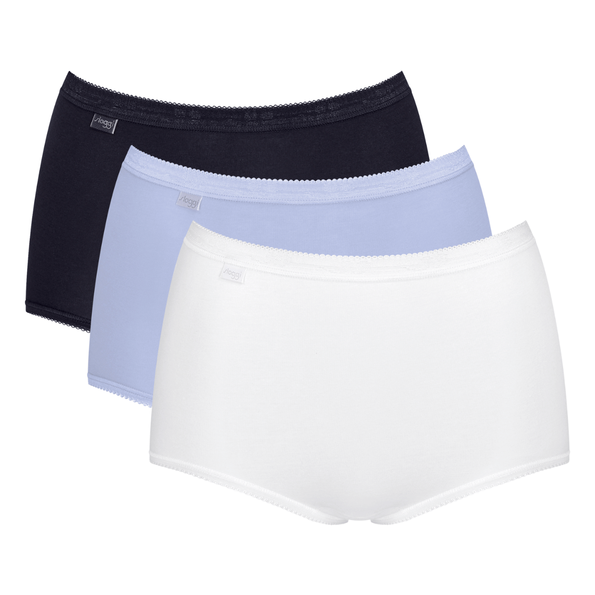 Sloggi Basic+ C3P 3-Pack maxi Slip, Multi, Größe: 58, Damen Sloggi Basic+ C3P 3-Pack maxi Slip, Multi, Größe: 58, Damen von Sloggi
