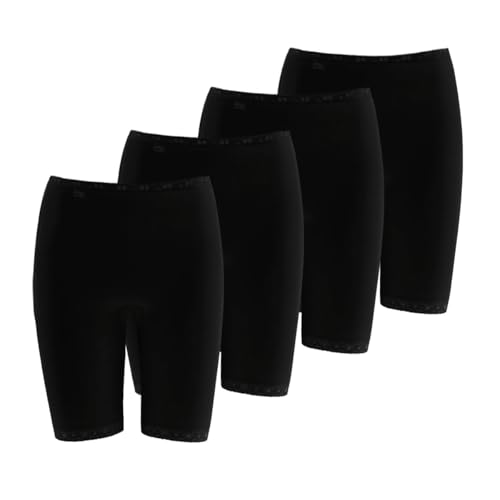 Sloggi - Basic+ - Langbein Schlüpfer - 4er Pack (42 Schwarz) von Sloggi