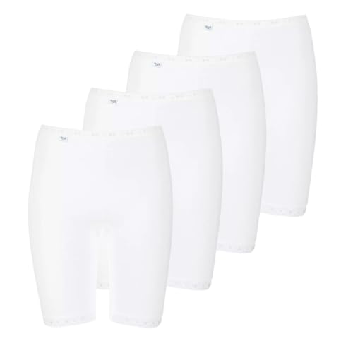 Sloggi - Basic+ - Langbein Schlüpfer - 4er Pack (48 Weiß) von Sloggi