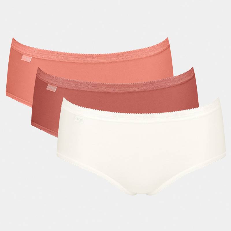 Sloggi Basic+ Midi C3P 3-Pack Midi Slip, Multi, Größe: 48, Damen von Sloggi