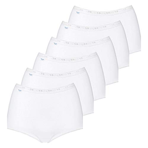 Sloggi - Basic+ - Maxi Slip - 6er Pack (46 Weiß) von Sloggi