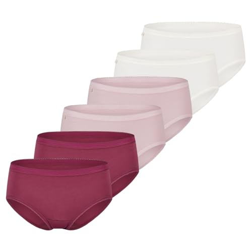 Sloggi - Basic+ - Midi Slip - 6er Pack (44 Rose/lila) von Sloggi