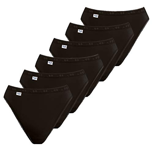 Sloggi - Basic+ - Tai - 6er Pack (44 Schwarz) von Sloggi