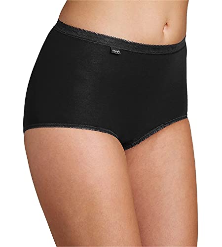 Sloggi Damen Basic Maxi 3 Pack Taillenslip, Schwarz, 38 (3er Pack) von Sloggi