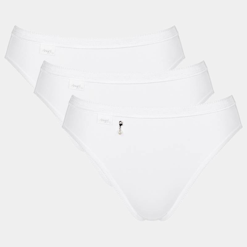 Sloggi Basic H Pearl 3-Pack Tai Slip, Weiß, Größe: 40, Damen von Sloggi
