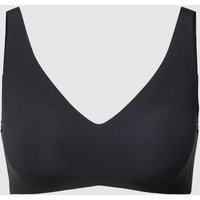 Sloggi Bralette mit Hakenverschluss Modell 'ZERO FEEL 2.0' in Black, Größe L von Sloggi