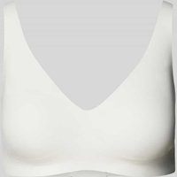 Sloggi Bralette mit Hakenverschluss Modell 'ZERO FEEL 2.0' in Offwhite, Größe L+ von Sloggi