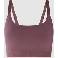 Sloggi Bralette mit wattierten Cups Modell 'Go Allround' in Bordeaux, Größe One Size von Sloggi