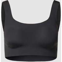 Sloggi Bustier in unifarbenem Design Modell 'ZERO FEEL 2.0' in Black, Größe XXL von Sloggi