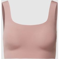 Sloggi Bustier in unifarbenem Design Modell 'ZERO FEEL 2.0' in Hellbraun, Größe XXL von Sloggi