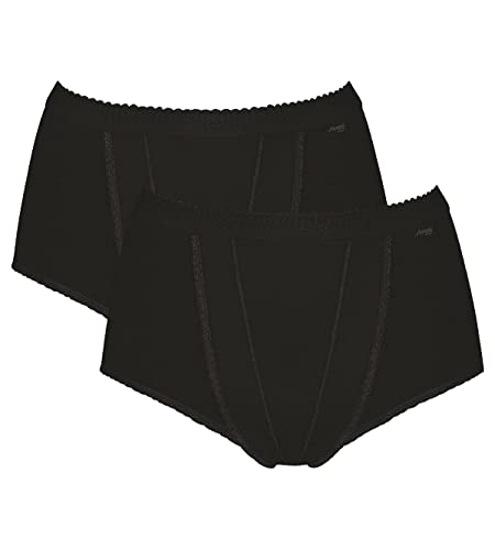 Sloggi Control Maxi 2 Pack 16 Black von Sloggi