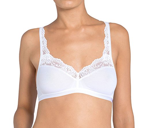 sloggi Damen Romance SI Bralette, White, 85A von Sloggi