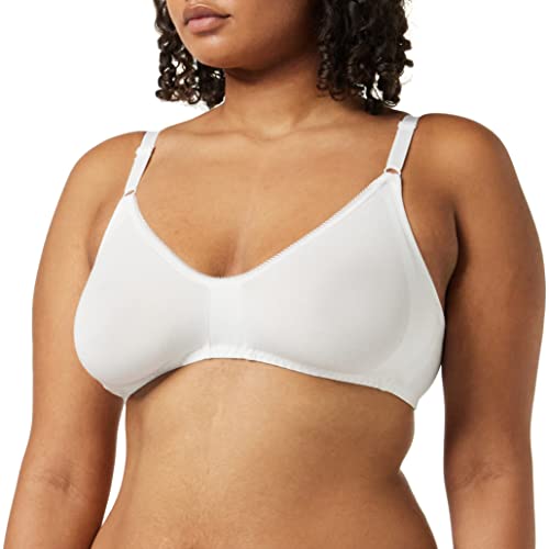 sloggi Damen Basic+ N Bügelloser BH, White, 75C von Sloggi