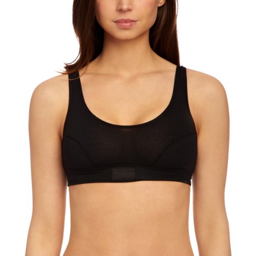 sloggi Damen Double Comfort Top Bustier, Black, 42 von Sloggi