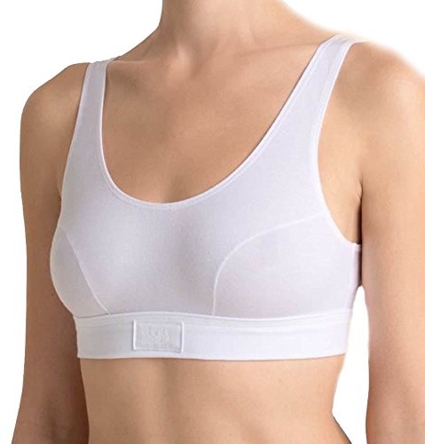 sloggi Damen Double Comfort Top Bustier, White, 42 von Sloggi