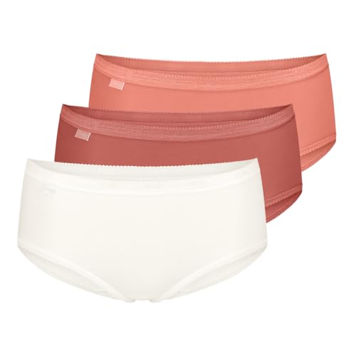 Sloggi Damen Basic+ Midi C3p Underwear, Multiple Colours 21, 50 EU von Sloggi