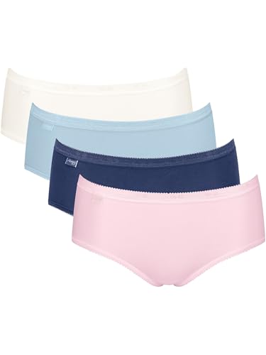 Sloggi Damen Basic+ Midi C4p Underwear, Multiple Colours 19, 50 EU von Sloggi