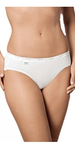 Sloggi Damen Basic Mini Packung Bipack 2 Paar, Weiß, 38 von Sloggi