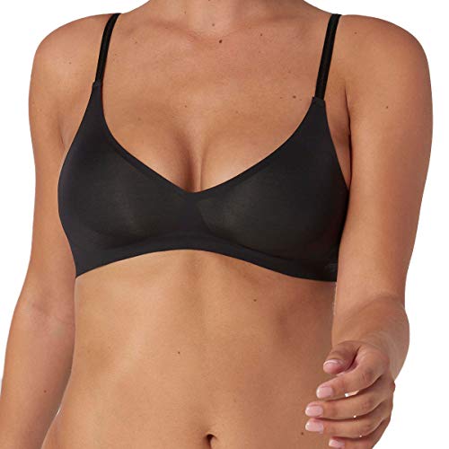 sloggi Damen BODY ADAPT Soft Bra Bügelloser BH, Black, L von Sloggi