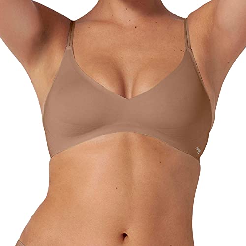 sloggi Damen BODY ADAPT Soft Bra Bügelloser BH, Nostalgic Brown, L plus von Sloggi