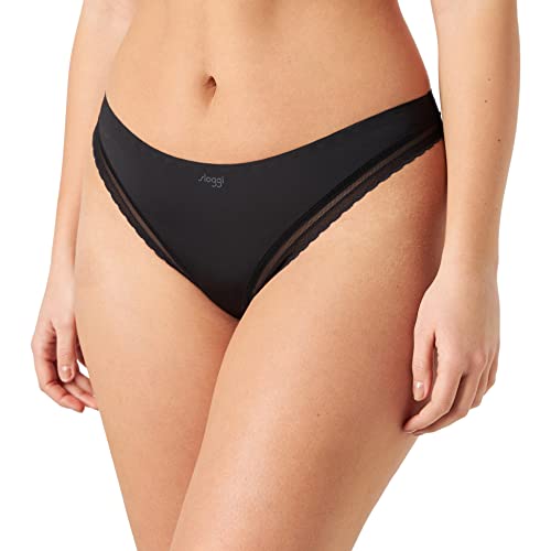 sloggi Damen Body Adapt Twist Brazil, Black, L von Sloggi