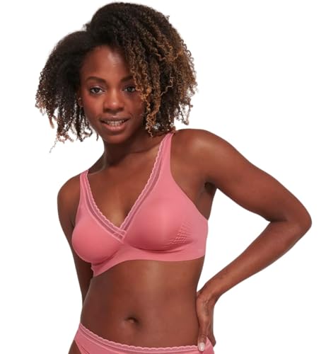 sloggi Damen Body Adapt Twist T-Shirt Bra Gepolsterter BH, Desert Rose, S von Sloggi