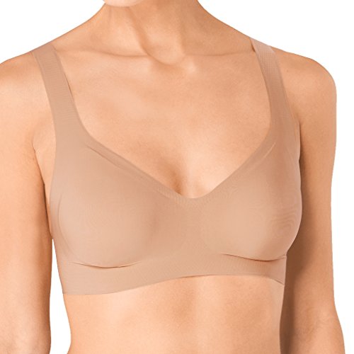 sloggi Damen ZERO Feel Bralette EX Bustier, Cognac, S von Sloggi